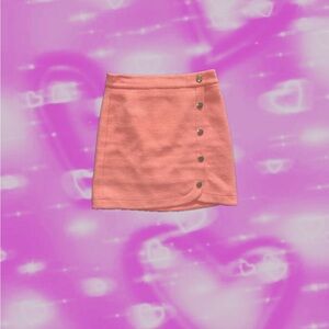 Coral Loft Pencil Skirt